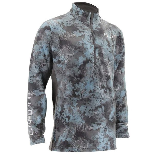 Huk Tidewater 1/4 Zip - Subphantis Glacier - 2XL