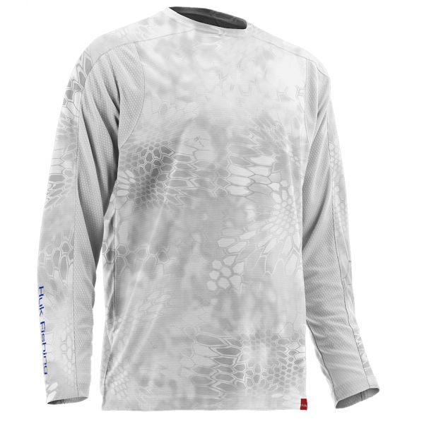 Huk Trophy Kryptek Long Sleeve Shirt - Kryptek Yeti 2XL