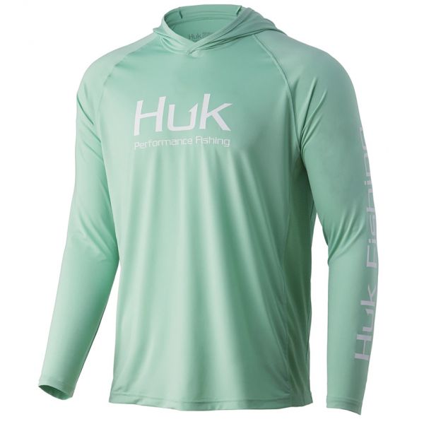 Huk Vented Pursuit Hoodie - Dusty Jade - 2X-Large