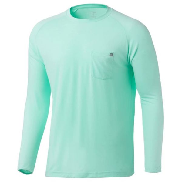 Huk Waypoint Long Sleeve Shirt - Beach Glass - 2X-Large