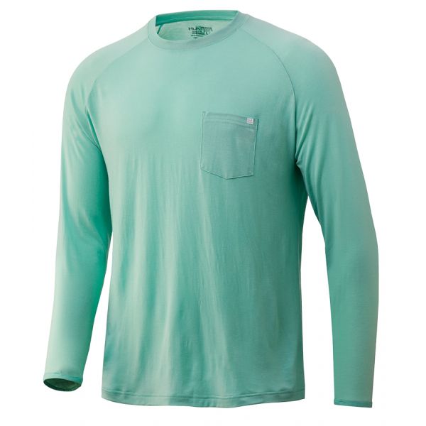 Huk Waypoint Long Sleeve Shirt - Lichen - 2X-Large