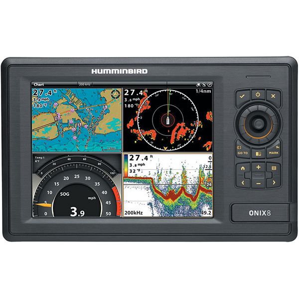 Humminbird ONIX8ci Combo - Dual Beam TM Transducer