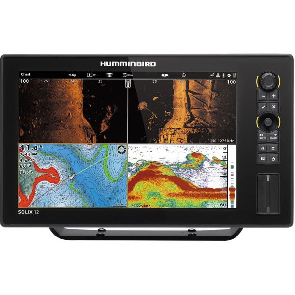 Humminbird 410400-1 SOLIX 12 CHIRP MEGA SI GPS Combo