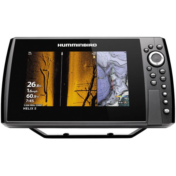 Humminbird 411350-1 HELIX 8 G4N CHIRP MEGA SI+ GPS