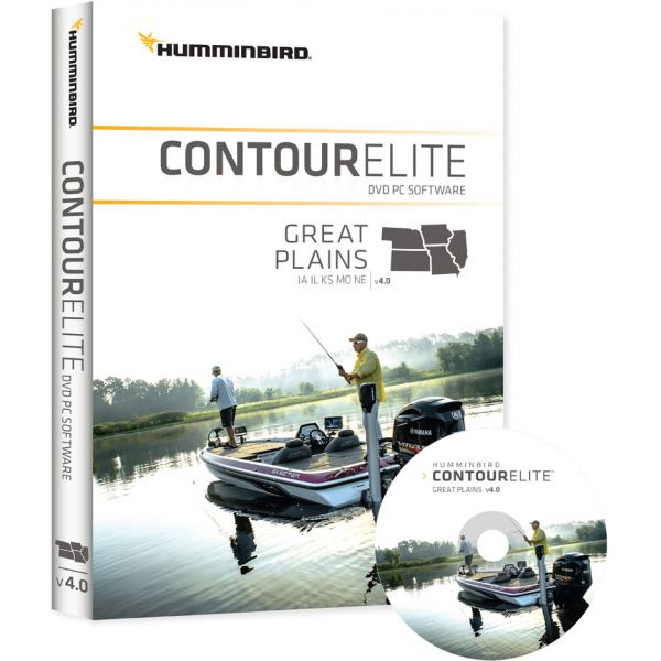 Humminbird 600018-3 Contour Elite - Great Plains - PC Software