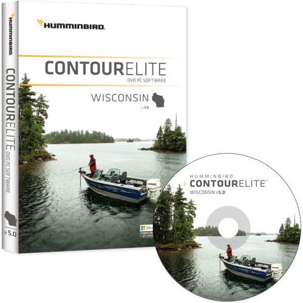 Humminbird 600026-3 Contour Elite - Wisconsin - PC Software