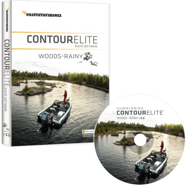 Humminbird 600028-1 Contour Elite - Woods/Rainy - PC Software