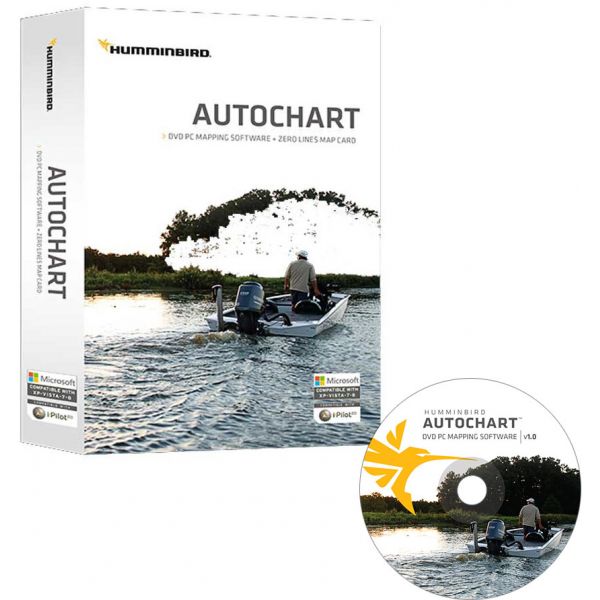 Humminbird 600031-1 Autochart DVD PC Mapping Software