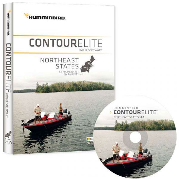 Humminbird 600046-1 Contour Elite - Northeast States - Version 1