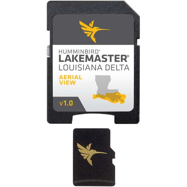 Humminbird 600050-1 LakeMaster Aerial Satellite View - Louisiana Delta