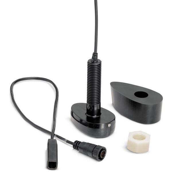 Humminbird XPTH-9-HW-T Dual CHIRP Plastic Thru-Hull Transducer