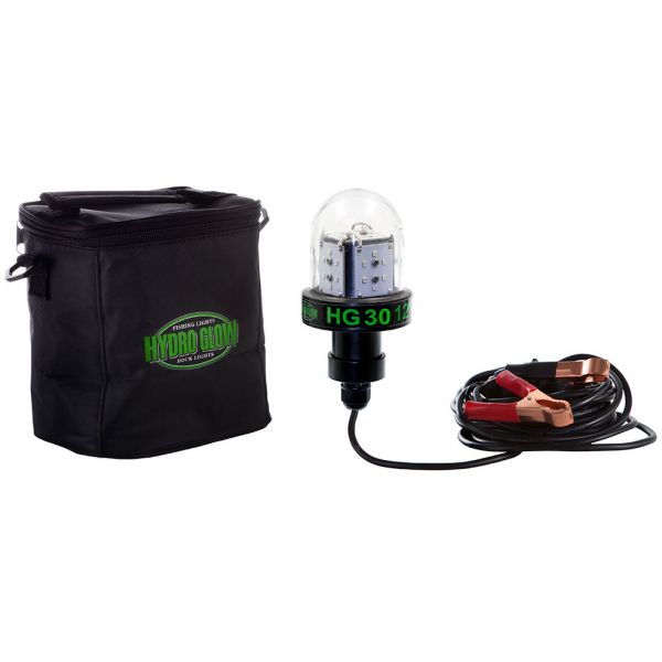 Hydro Glow Deep Water LED Fish Light - Green Globe Style - 30W/12V