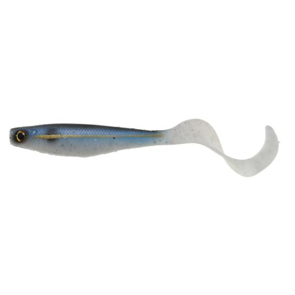 Hyperlastics Curlyminn Pro 6in Swimbait - Blue Back