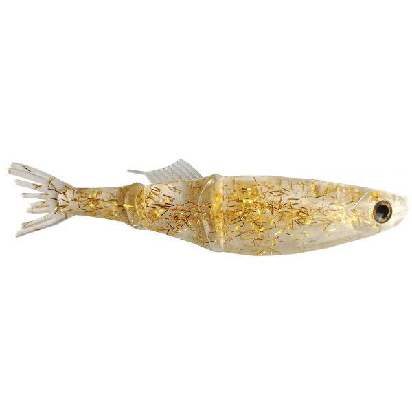 Hyperlastics Deadalive Swimmer 125 - See-Through Clear Gold