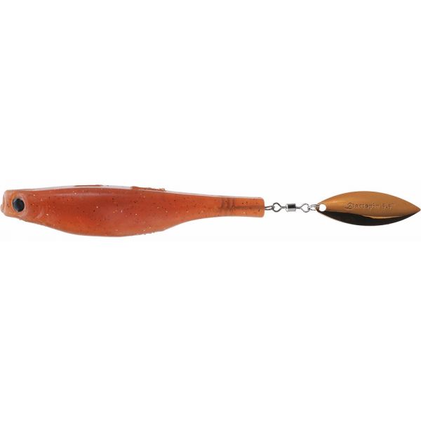 Hyperlastics Dartspin Lure - 4.5in - New Penny/Copper