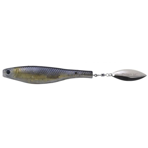 Hyperlastics Dartspin Pro 3.5in Unrigged - Black Shiner/Silver