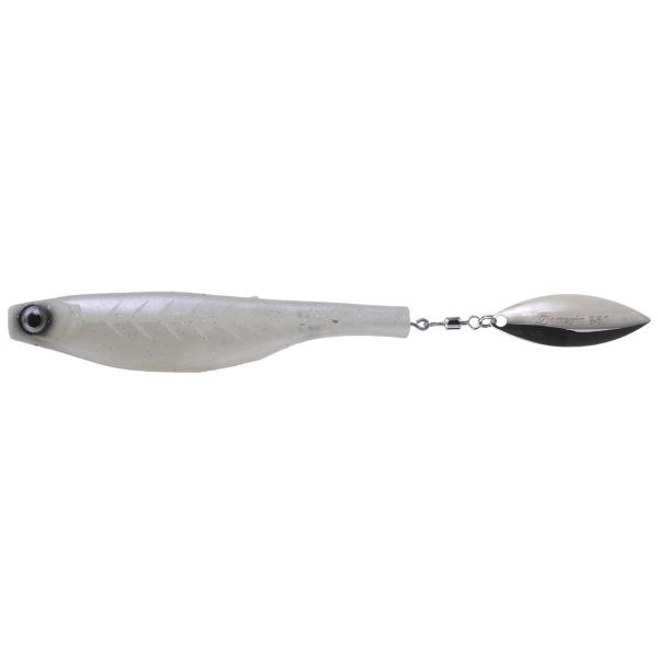 Hyperlastics Dartspin Pro 3.5in Unrigged - White Ghost/Silver