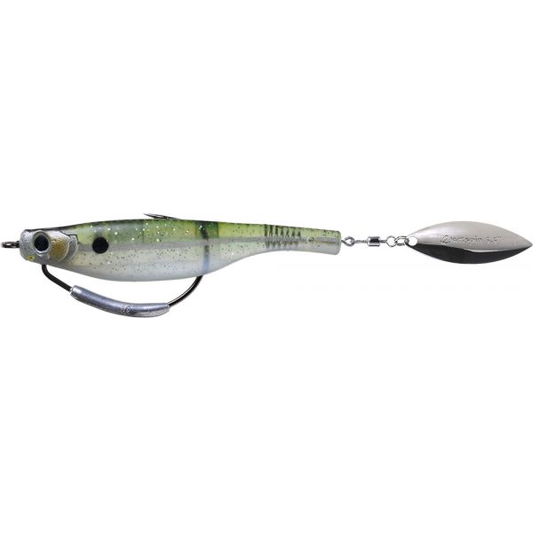 Hyperlastics Dartspin Pro - Glass Minnow/Silver