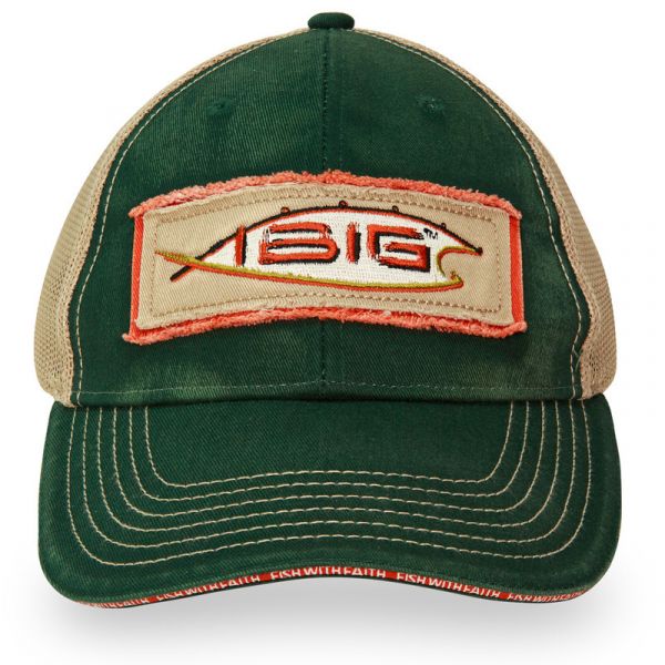 iBig Vintage Washed Trucker Hat - Green