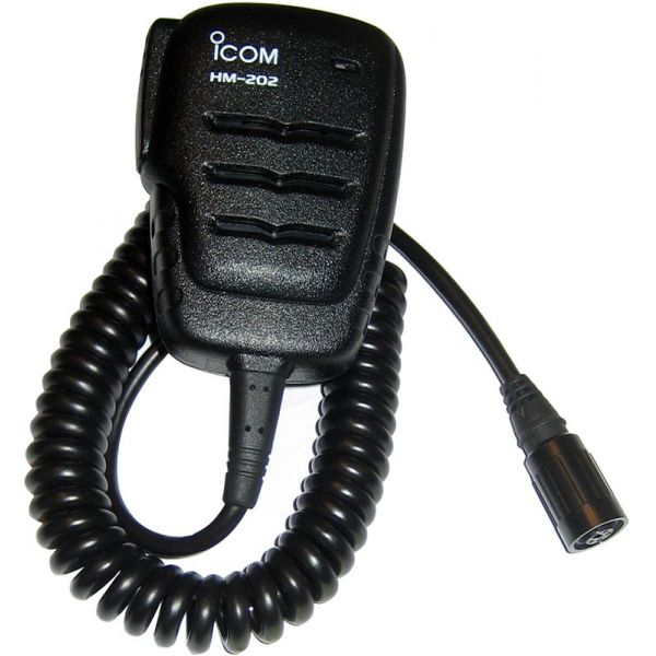 Icom HM202 Compact Waterproof Speaker Mic