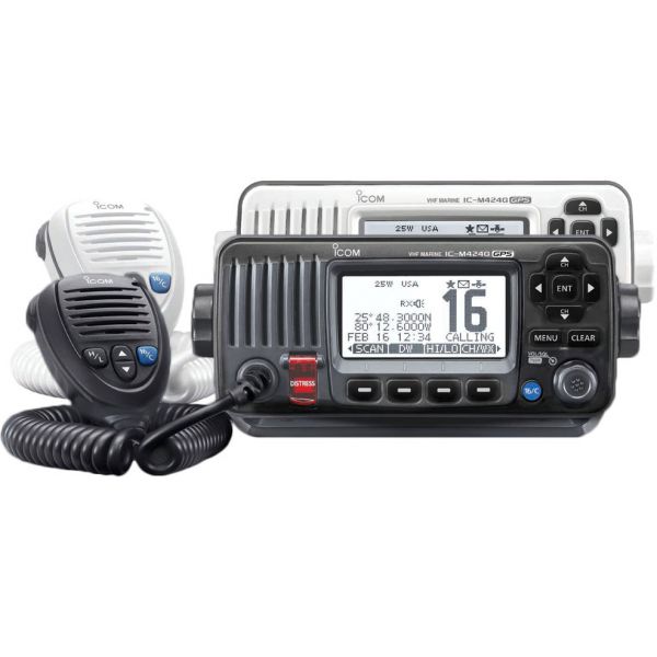 Icom IC-M424G Fixed Mount VHF Marine Transceivers w/ GPS Receivers