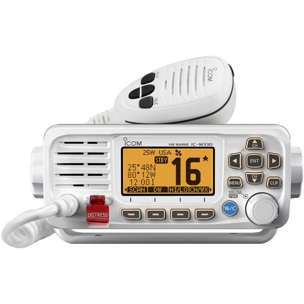 Icom M330 Compact VHF Radio - White