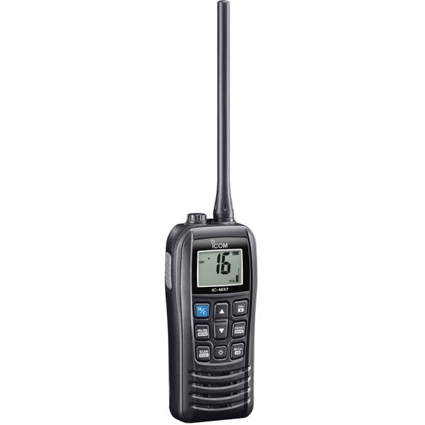 Icom M37 Marine VHF Handheld Radio - 6W