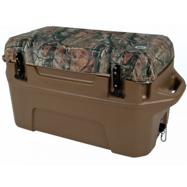 Igloo Yukon Cold Locker 50 Quart Cooler - Dark Tan/RealTree