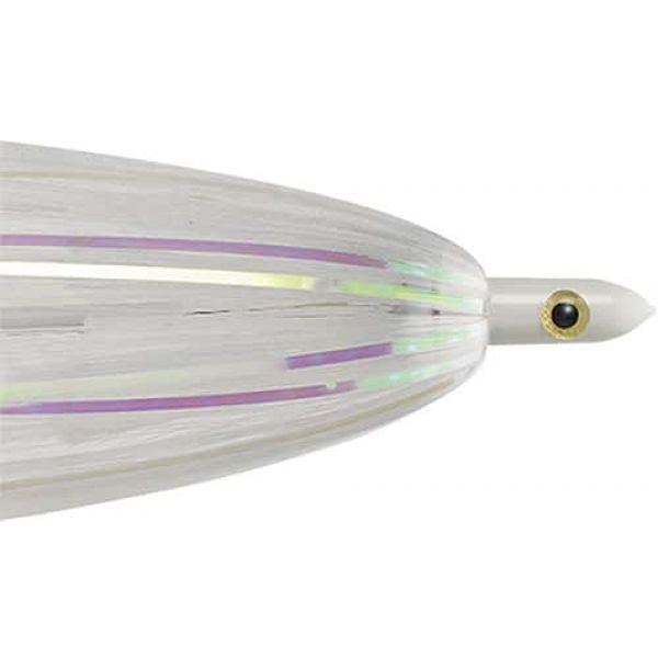 IL JR450 White Head Lure Mylar Crystal