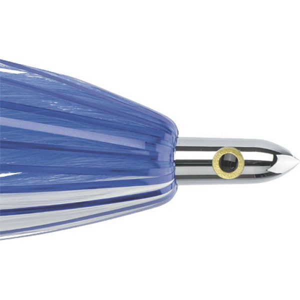 iLand Lures IL400F Flasher BL/WH Chr Blue/White