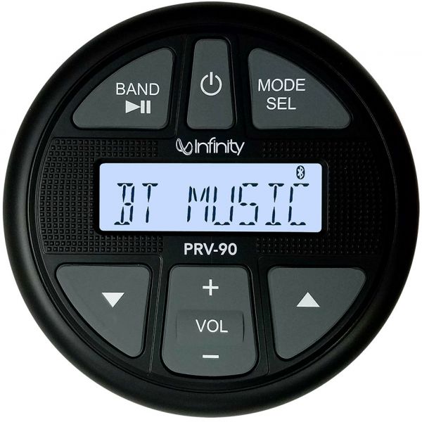 Infinity PRV90 Gauge Style AM/FM/BT/USB Stereo