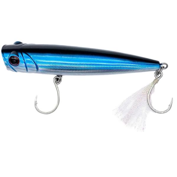 Intent Tackle Bay Series Popper - Reef Blue Metallic