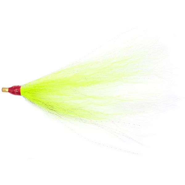 Intent Tackle Pro Series Teaser - White/Chartreuse - 3 Pack