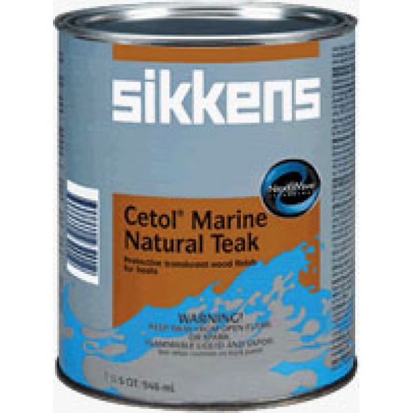 Interlux IVA316Q Sikkens Cetol Marine Wood Treatment Natural Teak Qt