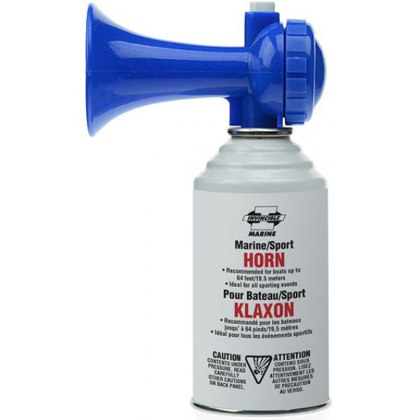 Invincible Marine Safety Air Horn 152a Propellant - 8oz - TackleDirect