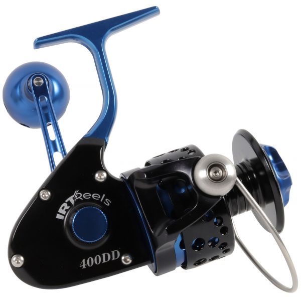 IRT Reels IRT400DD Spinning Reel - Black/Blue