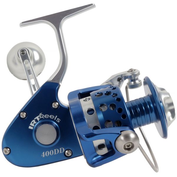 IRT Reels IRT400DD Spinning Reel - Blue/Silver