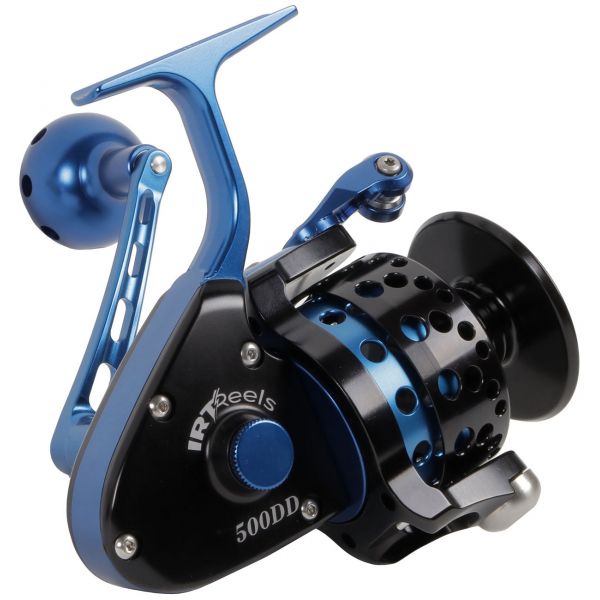 IRT Reels IRT500DD Spinning Reel - Black/Blue