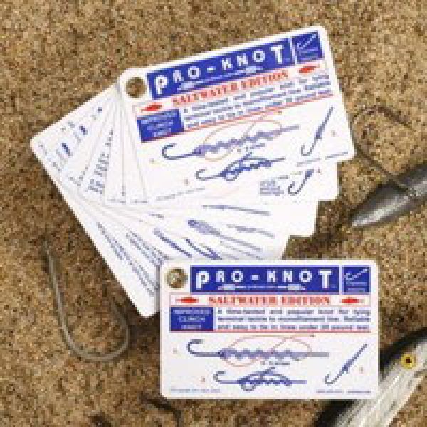 J E Sherry Pro-Knot Saltwater Fishing Cards