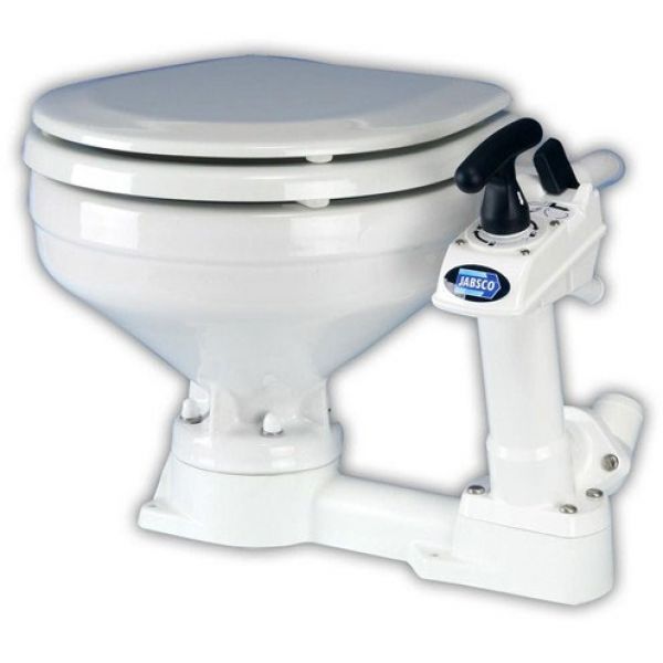 Jabsco 29090-3000 Manual Marine Toilet w/ Twist-N-Lock Handle