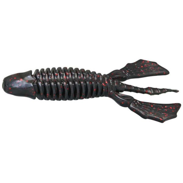 Jackall Archelon Soft Bait BLKR Black Red Flake