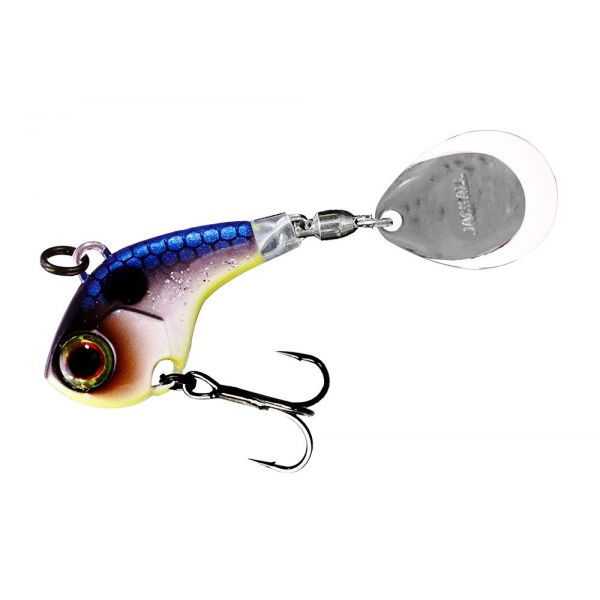 Jackall Deracoup Tail Spin Jig - 1/2oz - Clear Shad