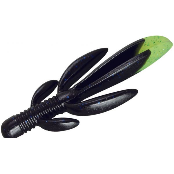 Jackall Darts Hog - 3.5in - Black Blue Flake Chart Tail