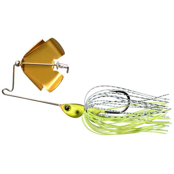 Jackall Derabuzz Buzzbait - 1/4oz - Black Back Chartreuse