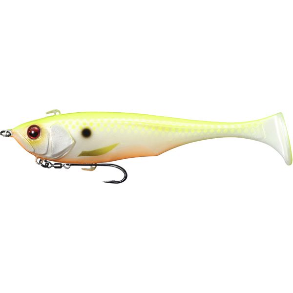 Jackall Dunkle Swimbait - Chart Back Pearl