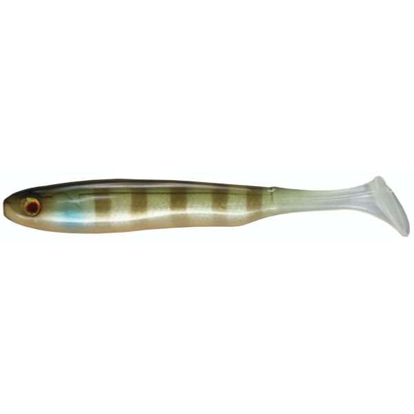 Jackall Glossy Shad Soft Bait ORNGBB Orange Belly Bluegill