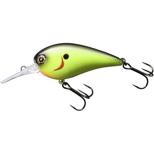 Jackall MC60 MR Crankbait - Black Chartreuse