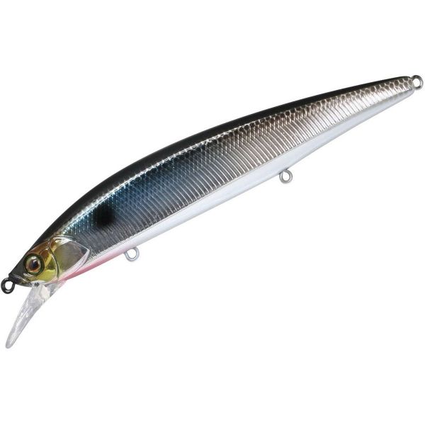 Jackall JRERA110-HLSILS Rerange 110 Jerkbait - HL Silver Shad