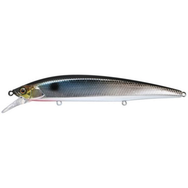 Jackall Rerange 110MR Jerkbait - HL Silver Shad