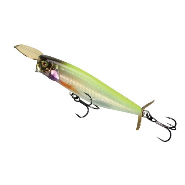 Jackall JRIS009PS-CHBP Topwater Riser Bait 009PS - Chart Back Pearl